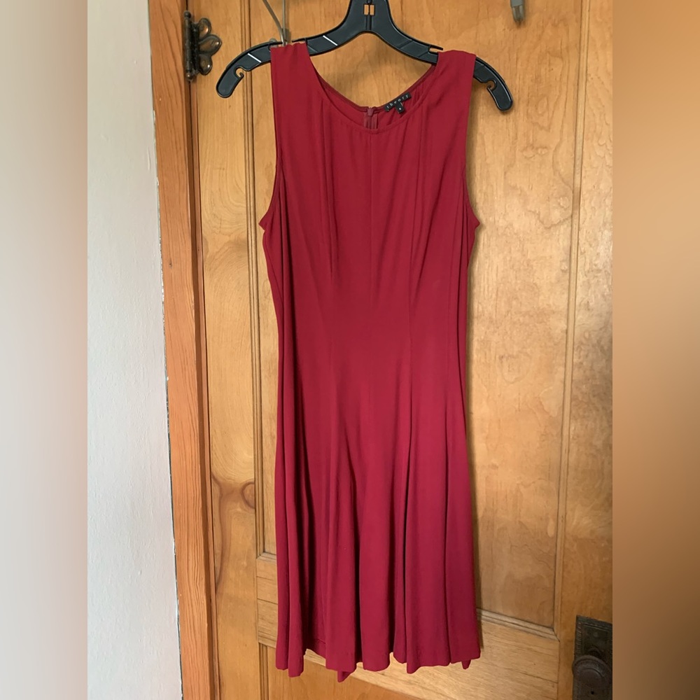 Deep red size 6 Theory dress